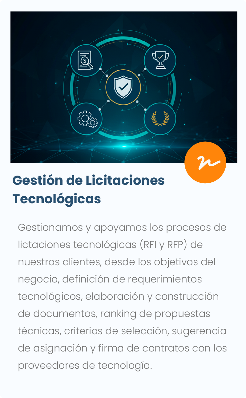 Gestión de Licitaciones tecnológicas